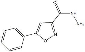 5-苯基异噻唑-3-羧酸酰肼结构式
