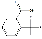 4-(三氟甲基)烟酸结构式