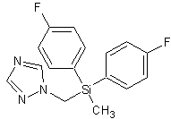 氟硅唑结构式