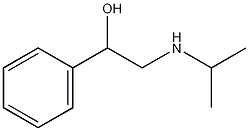 2-异丙基氨基-1-苯乙醇结构式