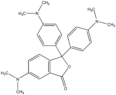 结晶紫内酯结构式