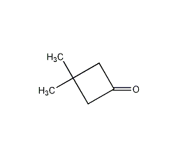 3,3-二甲基环丁酮结构式