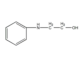 2-苯基二乙醇胺结构式