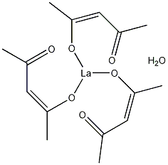乙酰丙酮镧结构式