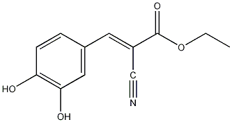 3,4-二羟基苯亚甲基氰乙酸乙酯结构式