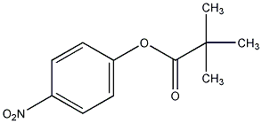 三甲基乙酸对硝基苯酯结构式