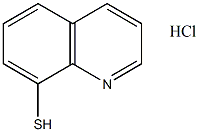 8-巯基喹啉盐酸盐结构式