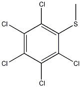 甲基五氯苯基硫醚结构式