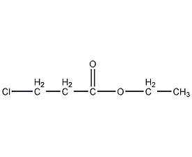 3-氯丙酸乙酯结构式