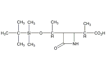 (3S,4S)-3-[(R)-1-(tert-Butyldimethylsilyloxy)ethyl]-4-[(R)-1-carboxyethyl]-2-azetidinone