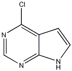 6-氯-7-氮杂嘌呤结构式