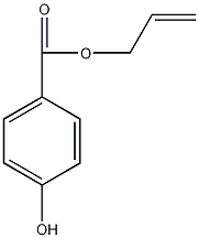 4-羟基苯甲酸烯丙酯结构式