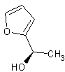 (R)-(+)-1-(2-呋喃基)乙醇结构式