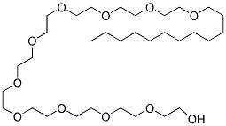 聚氧乙烯月桂醇醚结构式