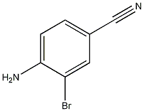4-氨基-3-溴苯甲腈结构式