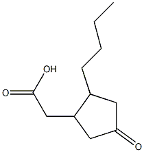 (+/-)-茉莉酸甲酯结构式