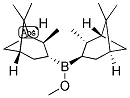 (−)-B-甲氧基二异松莰基硼烷结构式