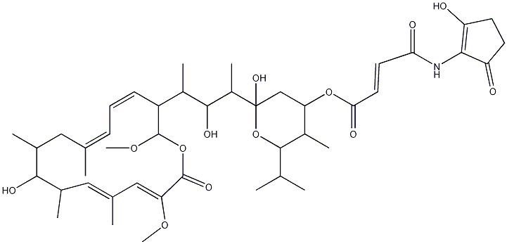 Bafilomycin B1结构式