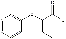 2-苯氧基丁酰氯结构式