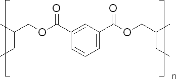 间苯二酸二烯丙酯树脂结构式