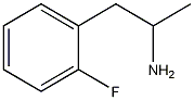 1-(2-氟苯基)-2-丙胺结构式