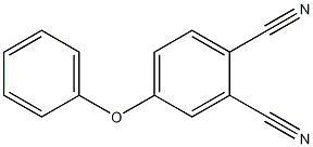 4-苯氧基邻苯二甲腈结构式