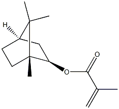 聚(异冰片基丙烯酸甲酯)结构式