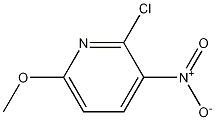 2-氯-6-甲氧基-3-硝基吡啶结构式