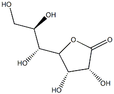 D-葡萄七酮并-1,4-内酯结构式