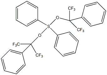 Bis[alpha,alpha-bis(trifluoromethyl)benzenemethanolato]diphenylsulfur