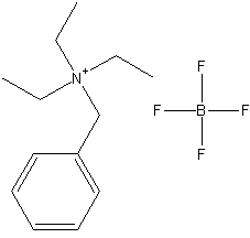苄基四乙基四氟硼酸铵结构式