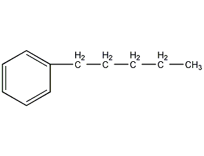 1-苯基戊烷结构式