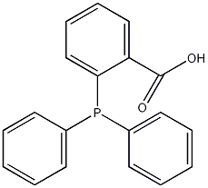 2-(联苯基膦基)苯甲酸结构式