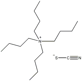 四丁基硫氰酸铵结构式