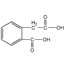 邻羧基苯乙酸结构式