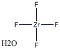 氟化锆(IV)水合物结构式