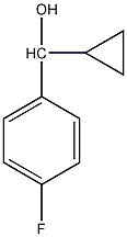 α-环丙基-4-氟苄醇结构式