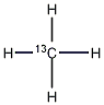 甲烷-13C结构式