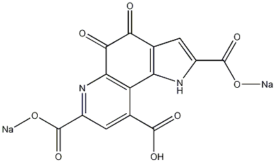 吡咯并喹啉苯醌钠盐结构式