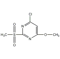 4-Chloro-6-methoxy-2-(methylsulfonyl)pyrimidine