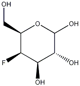 4-氟-4-脱氧-D-吡喃半乳糖结构式