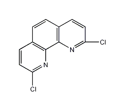 2,9-二氯-1,10-菲罗啉结构式