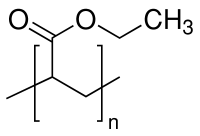 聚丙烯酸乙酯结构式