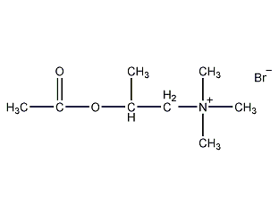 溴化乙酰甲胆碱结构式