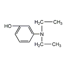 间二乙氨基苯酚结构式