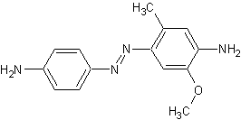 分散重氮黑3BF结构式