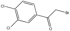 2-溴-3',4'-二氯苯乙酮结构式