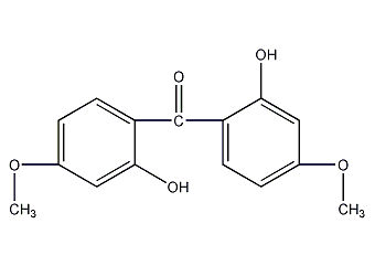2,2'-二羟基-4,4'-二甲基二苯酮结构式