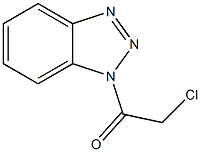 1-(α-氯乙酰基)-1H-苯并三唑结构式
