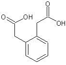 邻苯二乙酸结构式